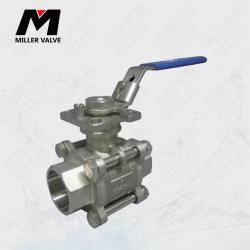 進(jìn)口三片式對焊球閥