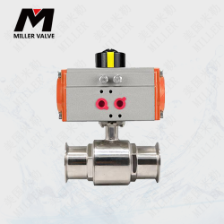 進口氣動衛(wèi)生球閥