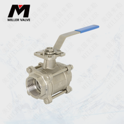 進口電動三片式內(nèi)螺紋球閥