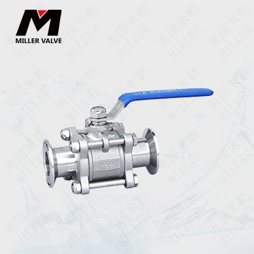 進(jìn)口三片式衛(wèi)生級快裝球閥