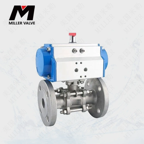 進(jìn)口氣動帶手動球閥