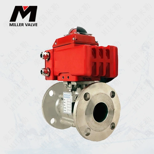 進口電動PVC球閥