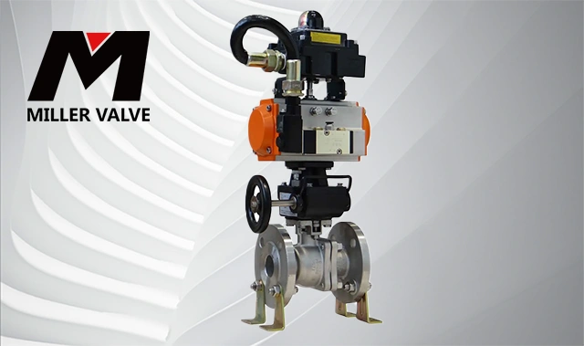 進口氣動切斷球閥